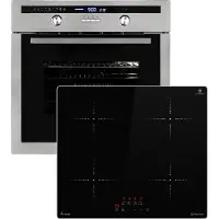 KKT Kolbe Cuisinière: 60cm Four encastrable EB8013ED + 59cm Plaque Induction IH85900ED
