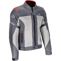 Acerbis On Road Ruby Ladies Grey Red Textile Jacket Taille XL