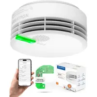 Hekatron Détecteur de fumée sans fil Genius Plus-X (2022) avec module radio Basis-X