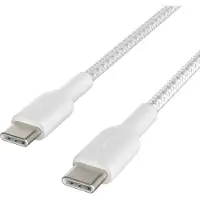 Belkin USB-C vers USB-C Câble 1 m Nylon Blanc