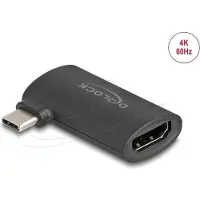 DeLOCK Adaptateur USB Type-C mâle vers HDMI femelle (DP Alt Mode) 4K coudé