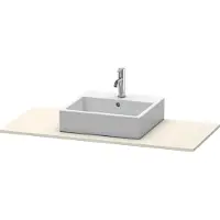 Duravit Console XSquare, 1 découpe, 1200x16x550mm, XS060F09191