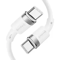JOYROOM S-1230N9 Câble Type-C vers Type-C Pd60W/3A 120Cm Blanc