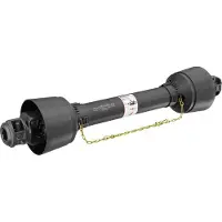 Wiltec Arbre de transmission T1 Cardan 680mm 210Nm 540tr/min Prise Force 18kW (25CV) 2x 1 3/8" 6 Dents