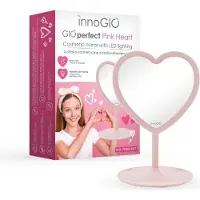INNOGIO Miroir cosmétique GIOperfect Pink Heart