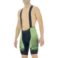 UYN Racefast Bib Shorts Vert,Noir 2XL Homme