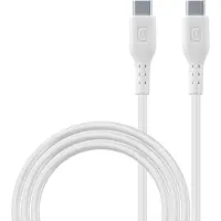 Cellularline Fast Charging 200cm weiss 5A/100W, USB Type-C auf USB Type-C (2 m, 100 W)