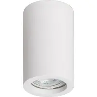 LEDKIA Plafonnier Plâtre Vulni S Blanc