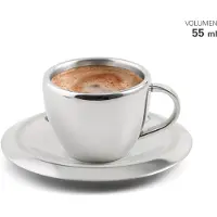 Karl Weis Tasse à expresso avec soucoupe, 55 ml
