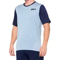 100% Ridecamp maillot enduro manches courtes bleu S homme bleu S