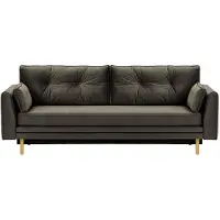 SLF24 Canapé convertible avec coffre de rangement Magnus-Velluto 19-like oak