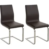 CLP lot de 2 chaises de salle à manger Belfort