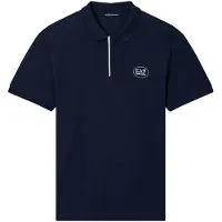 EA7 pour homme. 7M001539_AF13511 Polo Golf Pro marine (M), Casuel, Coton, Manche courte