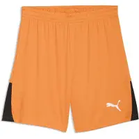 Puma Hommes, Bas de sport, teamLIGA26 Shorts (S), Orange, Blanc, Noir
