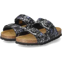 Beliani Mules pour enfants Noir Similicuir Taille : 29