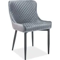Feldmann-Wohnen Ensemble de 6 chaises de salle à manger et de cuisine Colin, gris