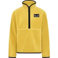 Didriksons Rubi, pull polaire, junior, jaune
