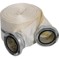 TRIZERATOP Tuyau de refoulement pour motopompes avec buse de 2 pouces, 20 m