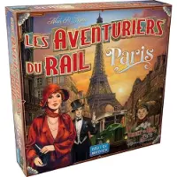 Asmodee Jeu de Société Aventuriers du Rail Paris, , Jeu Familial, 8 Ans et Plus, Parties de 15 Minutes