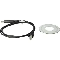 VHBW Câble USB de programmation compatible avec Motorola SM50 Pro3100, SM120, SM10, PM400, Pro5100, Modèles avec connecteur RJ45, Pro7100 radio, noir
