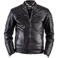 Helstons Cruiser Rag Veste en cuir Noir 2XL hommes