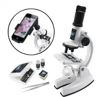KO Kids Microscope Educational Toy Argenté Enfants