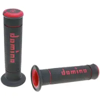 Domino Grips A240 Pair Black/Red