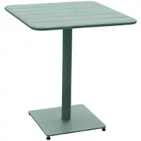 Hespéride Table De Jardin Carrée Phuket Olive 65 X 65 Cm - 2 Places -