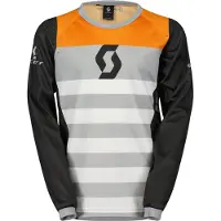SCOTT Evo Race Junior jersey noir/orange, XS