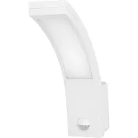 Adviti PYRYT LED 10W 4000K Applique murale d'extérieur avec détecteur de mouvement, blanc