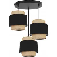 Light11 HOME Suspension, lustre, abat-jour, Boho Juta