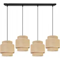 Light11 HOME Suspension, lustre, abat-jour, Boho Juta