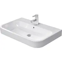 Duravit Meuble lavabo HAPPY D.2 m ÜLB HLB 800x505mm geschli 1 HL blanc (505 mm, 800 mm)