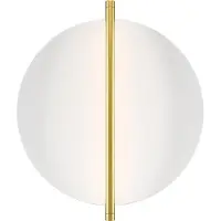 Maytoni Applique LED blanc/or, 14W, 300lm, IP20, 30x34cm