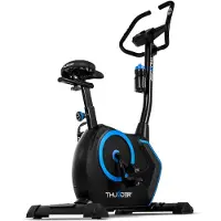 Thunder TRIX Vélo d'Appartement Électromagnétique 32 Niveaux de Résistance jusqu'à 150 kg Bluetooth Fitness