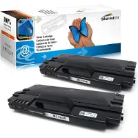 Starlet24 2x toner compatible pour Samsung ML1630 / ML-1630W, ML-1631 K, ML-1631 KG, SCX-4500, SCX-4500 W, 6.000 pages A4 au total à 5% de couverture