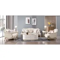 Xl Moebel Gmbh Salon Canapé 3+2+1 places Set Coussin Canapé Tissu Design Classique