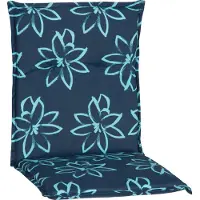 Beo Stuhlauflage Bunde 101 x 50 cm, Blau (101 x 50 cm)