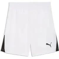 Puma Hommes, Bas de sport, teamLIGA26 Shorts (3XL), Blanc, Noir