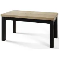 Alpi Möbel Table à manger rectangulaire extensible – Moderne table de salon et table de cuisine – Table avec pieds en bois, construction stable, dimensions de 170 – 250 cm – Couleur Halifax – Collection Classico