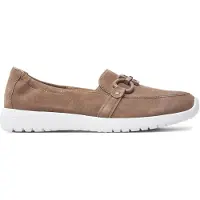 Caprice : chaussures basses, mocassins, couleur marron, style décontracté