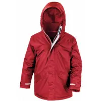 Result Parka d'hiver pour enfants Core FK599 (3-4 ans) (rouge)
