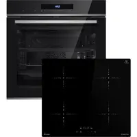 KKT Kolbe Cuisinière: 60cm Four encastrable EB8019EDP + 59cm Plaque Induction IH85900RL