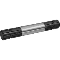 Wiltec Arbre cannelé pour Prise de force Transmission - type C2 - longueur 300 mm / Multiples Rainures / Raccord 1 3/4" / 6 Dents - Cardan pour Tracteur
