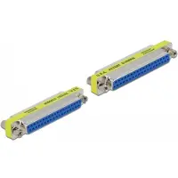 DeLOCK D-Sub 37 Pin Gender Changer Buchse zu Buchse