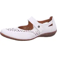 ACO HAUSTECHNIK Aco Sabine 86 : chaussures pour femmes, ballerines, couleur beige, style décontracté