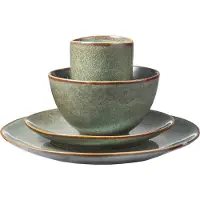 Mica Decorations Vaisselle Tabo - 31x27x32 cm - Céramique - Vert