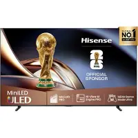 Hisense 100U8Q 2,54 m (100") 4K Ultra HD Smart TV Wifi Noir, Gris