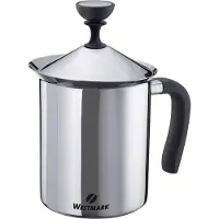 Westmark Mousseur à lait, 800 ml, Acier inoxydable, Plastique (PP), Brasilia, Argent/Noir, 24742260