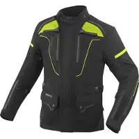 Bogotto Shado 2in1 Imperméables Noir Neon Yellow Blouson Textile Taille 2XL